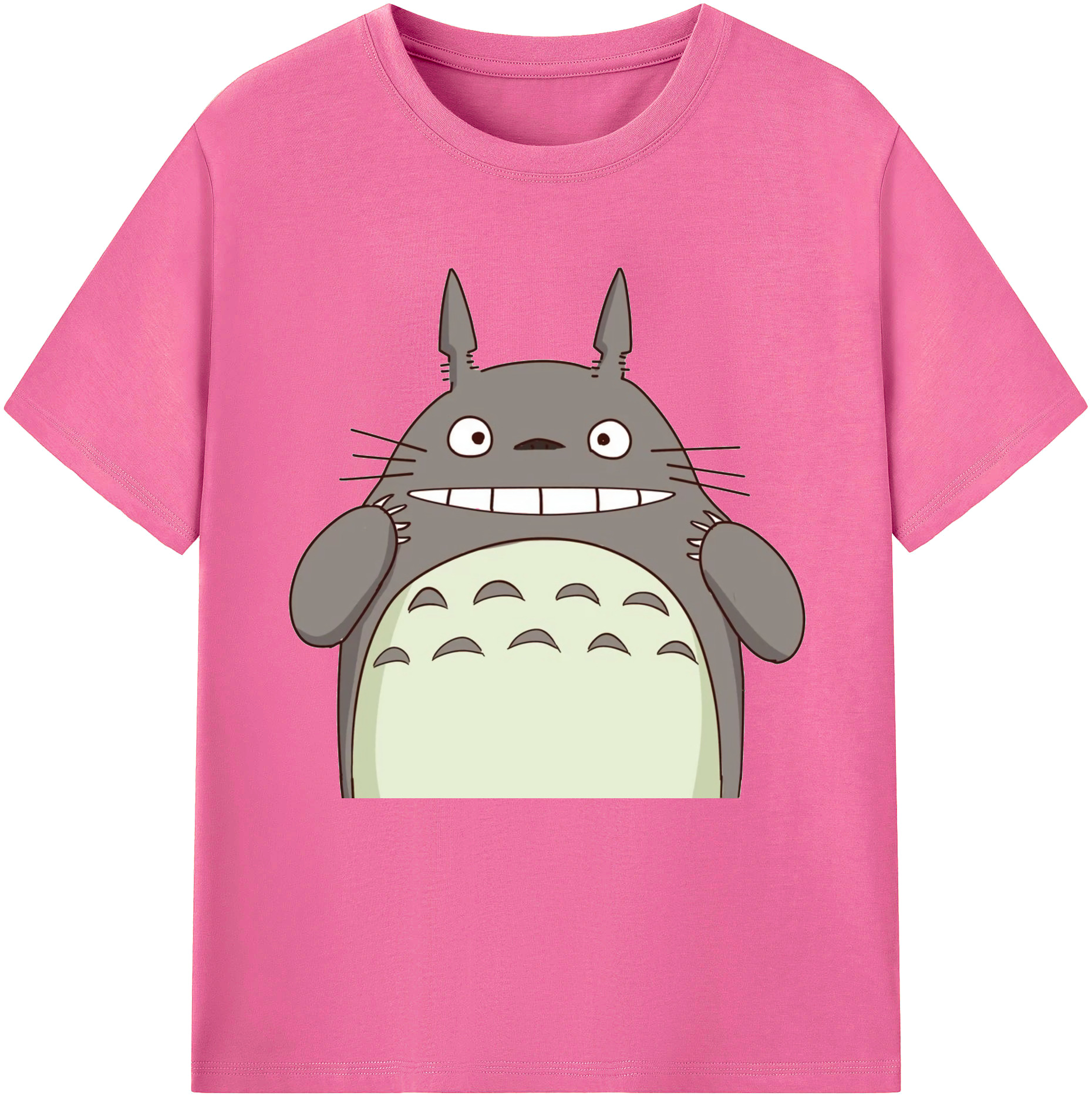 （画像用） となりのトトロ 草壁メイ 草壁サツキ My Neighbor Totoro Satsuki Kusakabe Mei Kusakabe レディースカジュアルプリントTシャツ（綿100％）